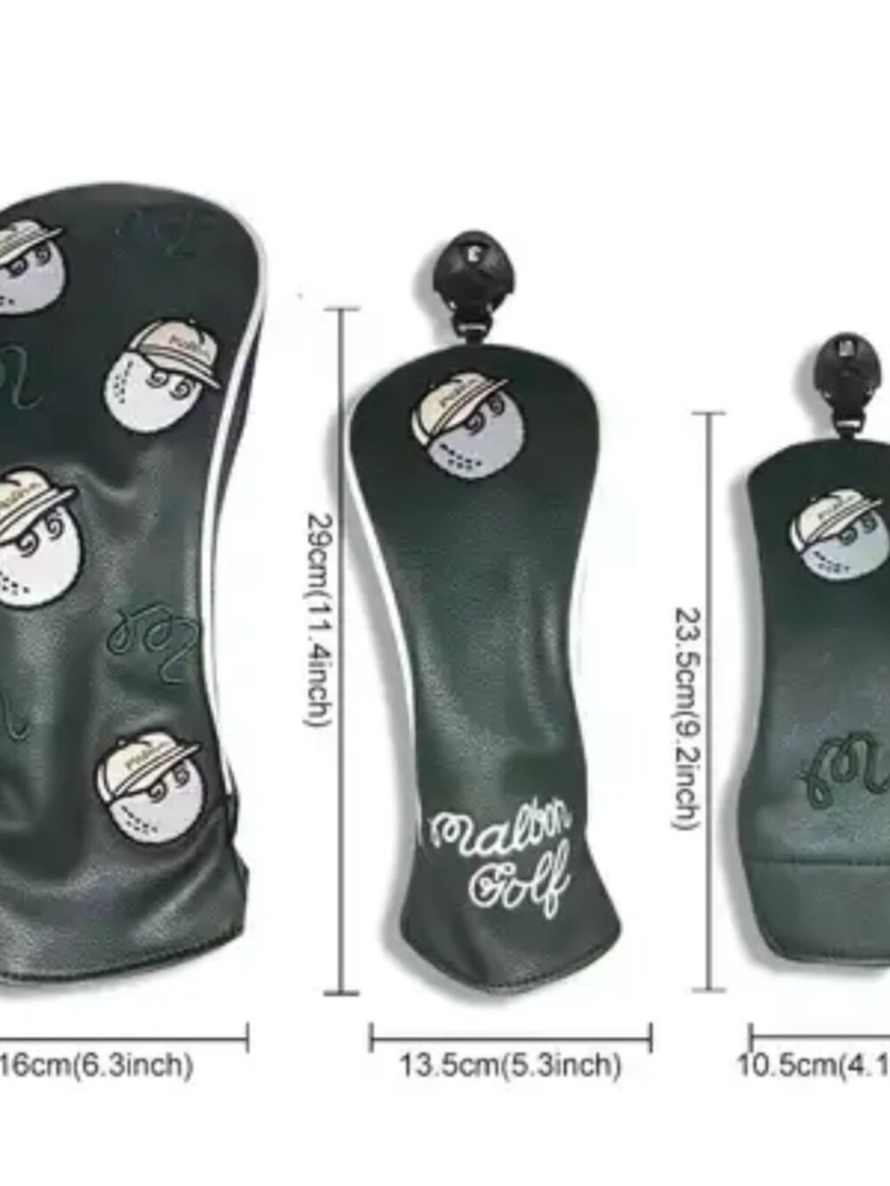 Malbon Golf Club Head Cover Set
